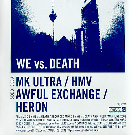 We vs Death 7 inch